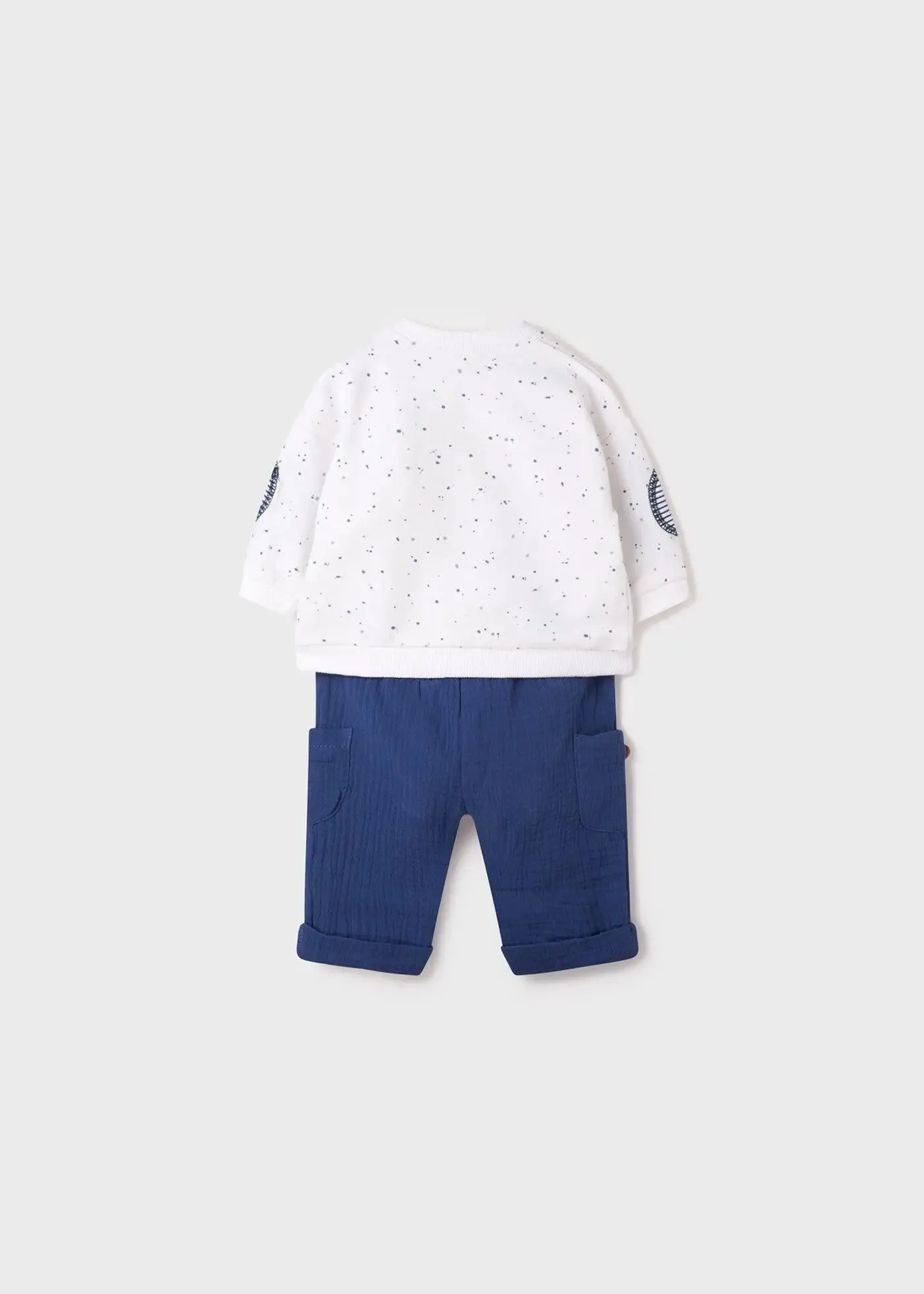 Pants And Hoodie Set Newborn Boy | Mayoral