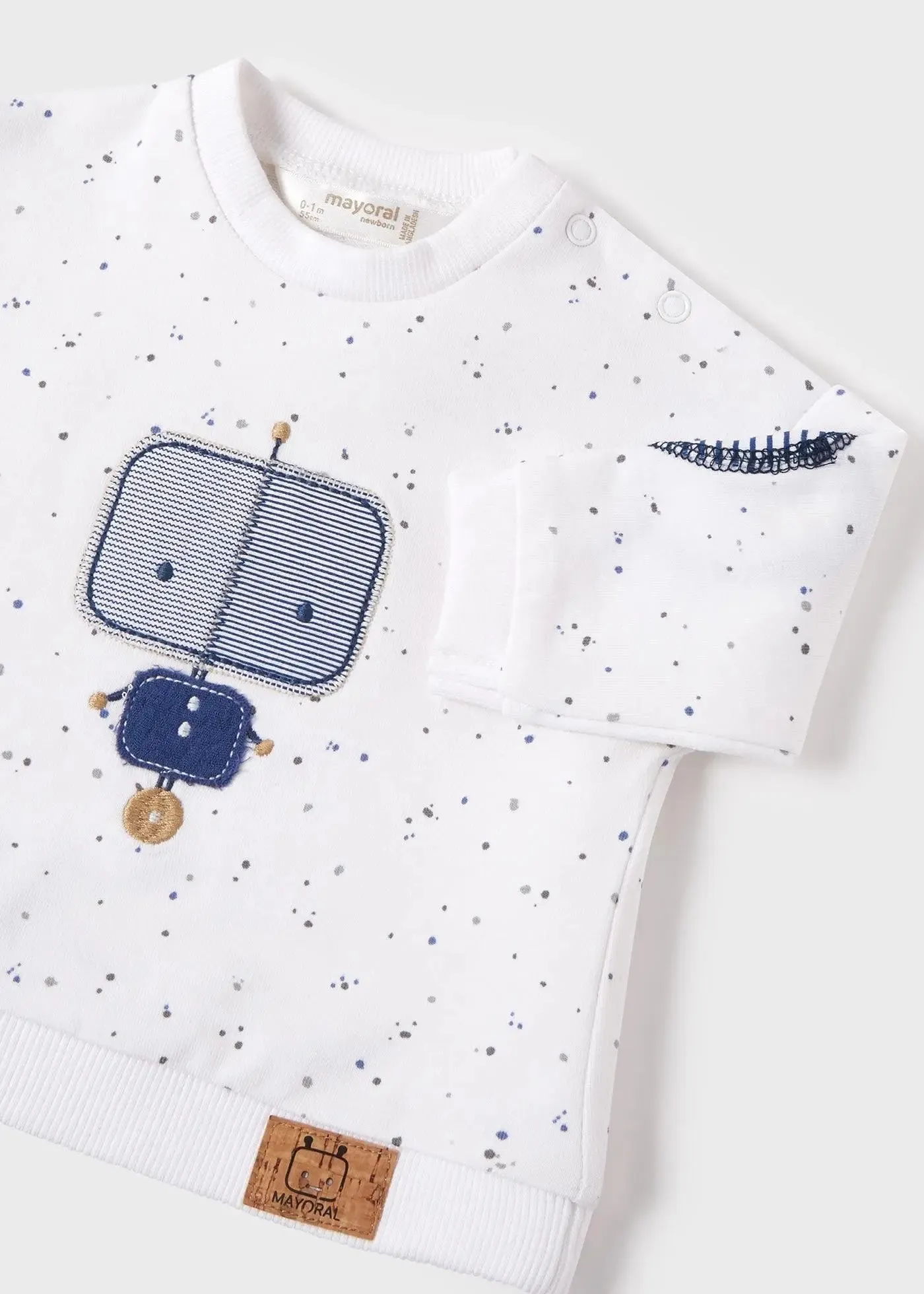 Pants And Hoodie Set Newborn Boy | Mayoral