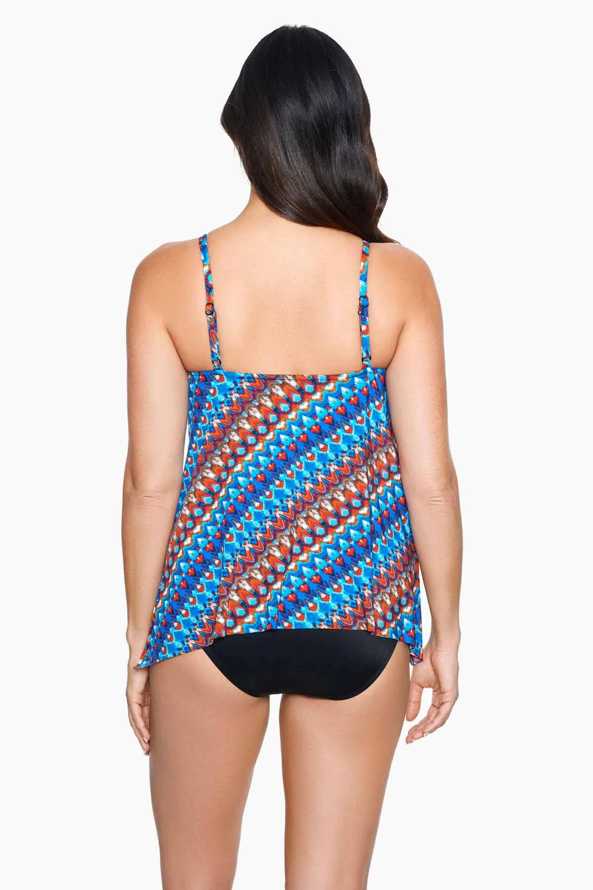 Peephole Tankini Top in Nepali