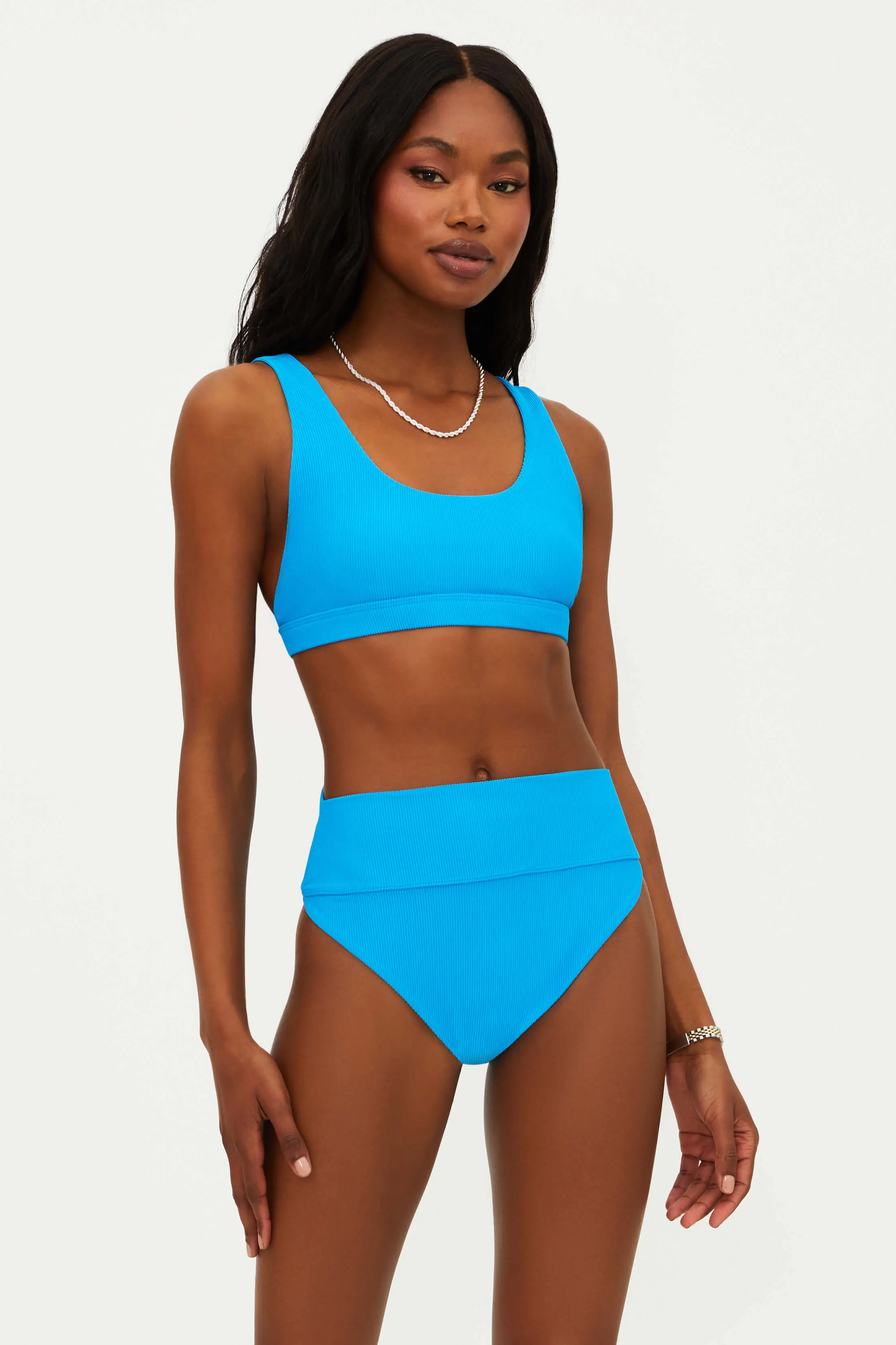 Peyton Top Riviera Blue Beach Riot