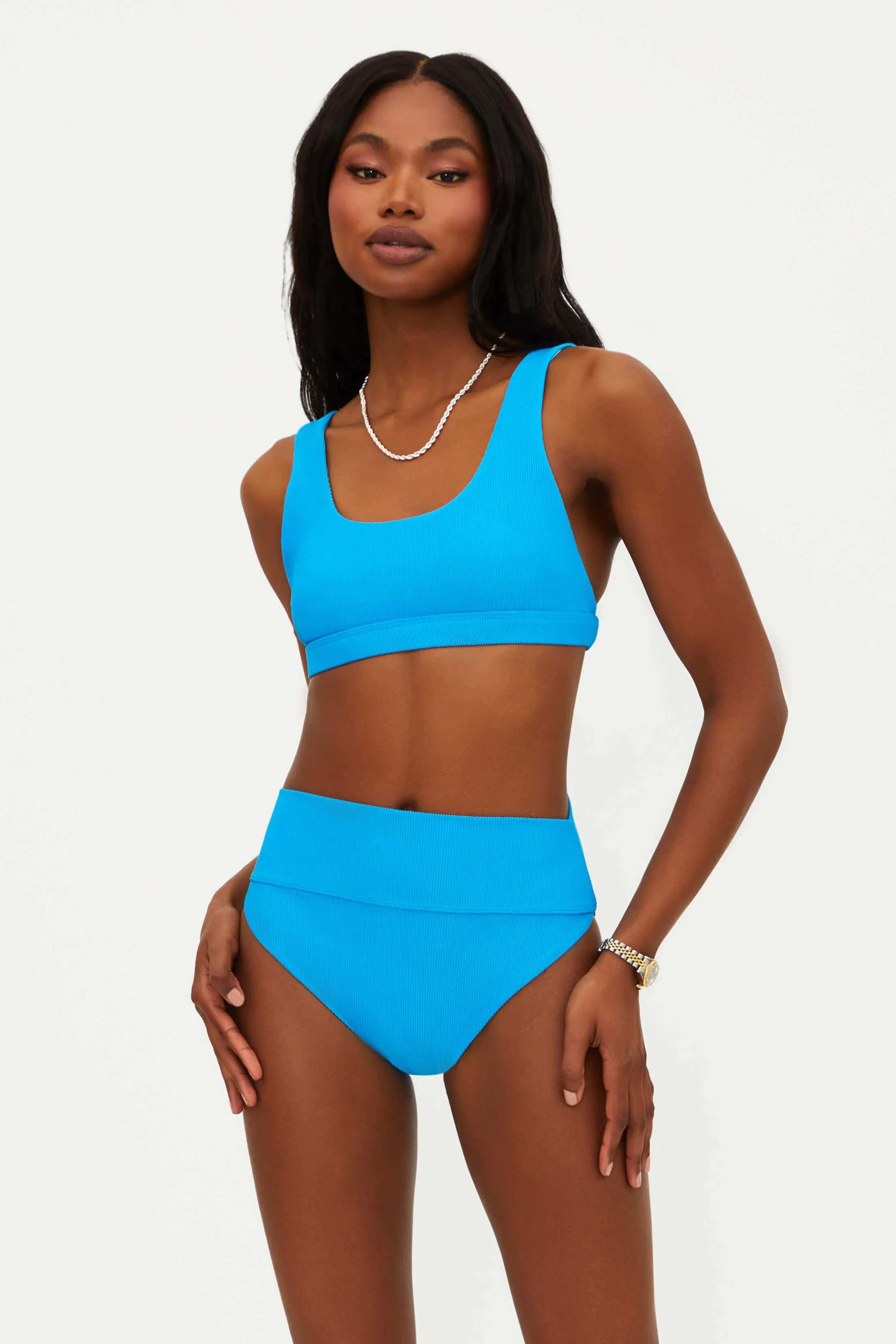 Peyton Top Riviera Blue Beach Riot