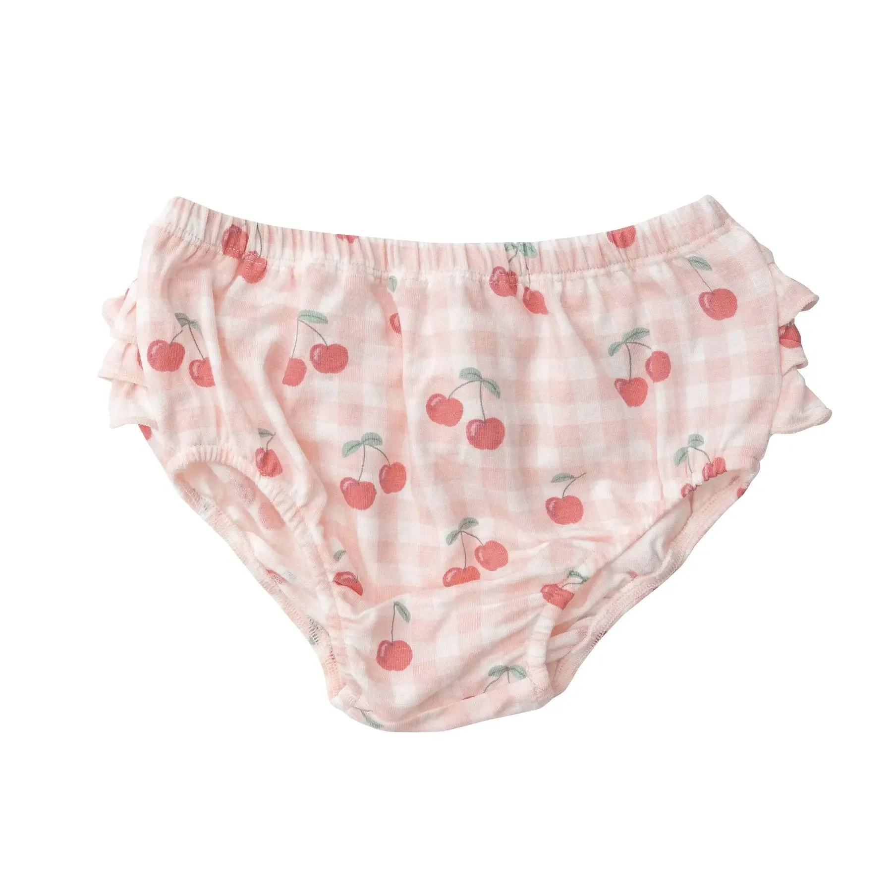 Pinafore Top and Bloomer - Cherry Gingham | Angel Dear