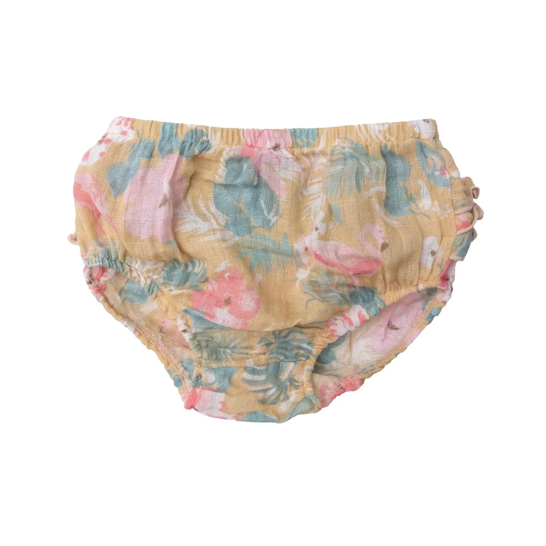 Pinafore Top and Bloomer - Floral Flamingos | Angel Dear