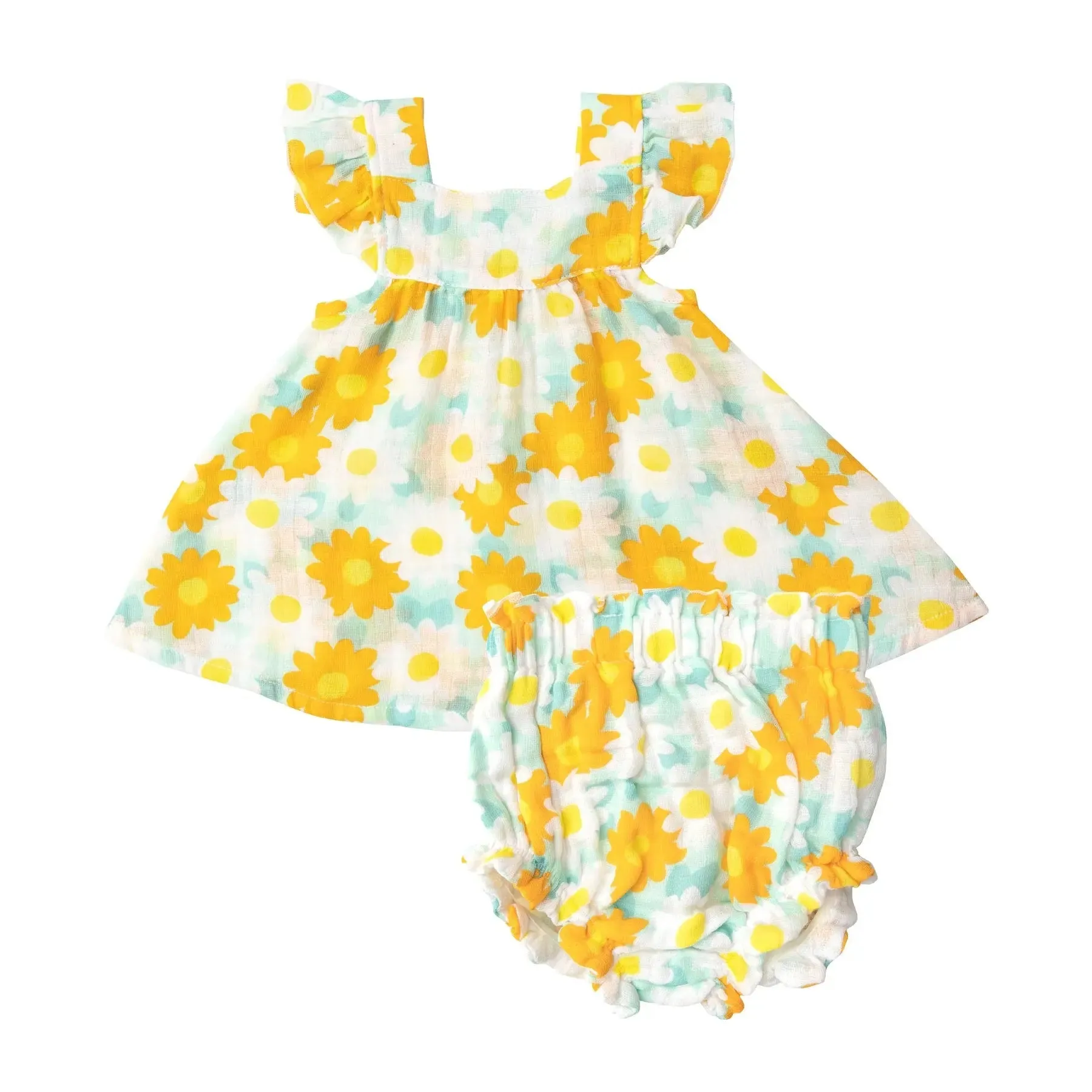 Pinafore Top and Bloomer - Happy Daisy | Angel Dear