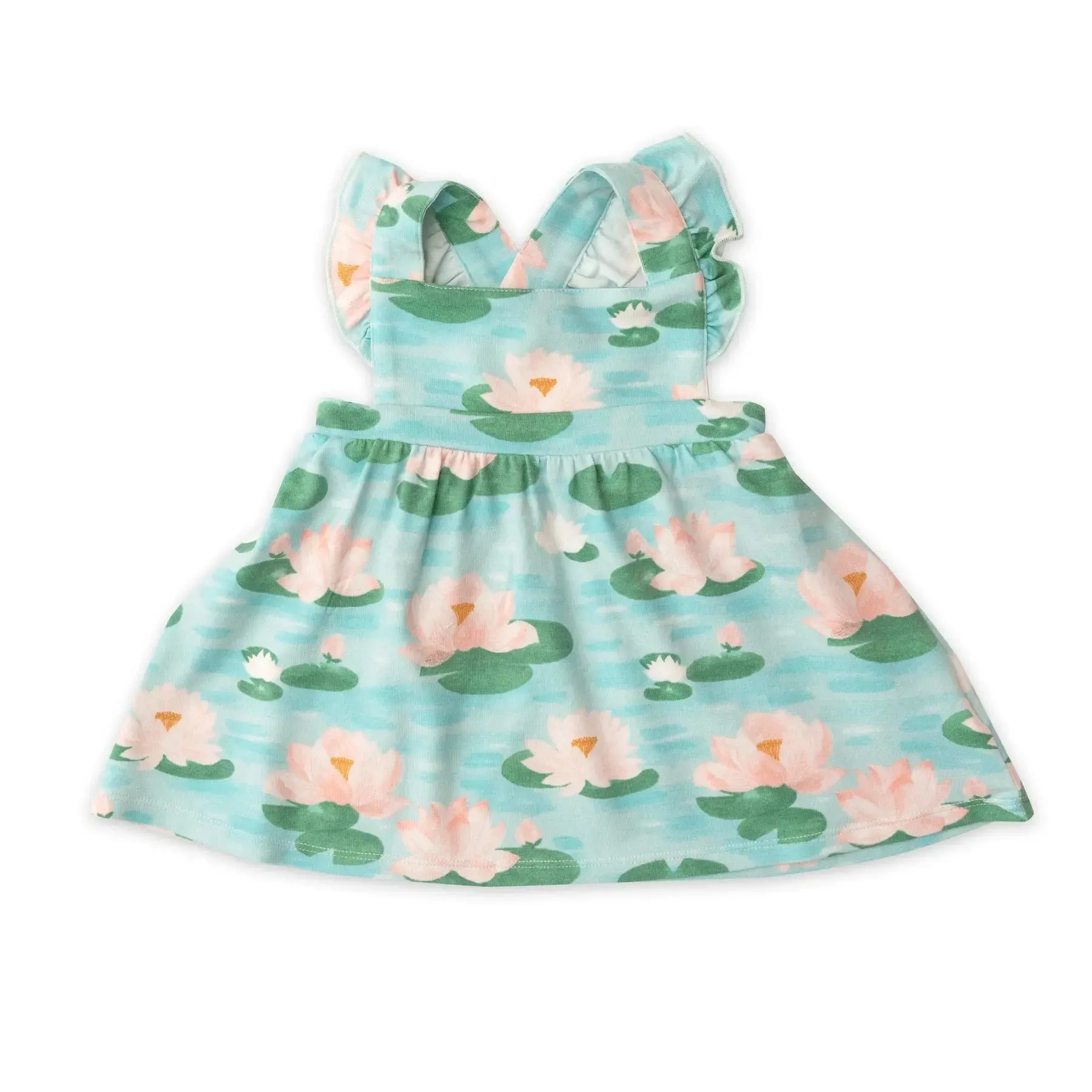 Pinafore Top and Bloomer - Lily Pads | Angel Dear