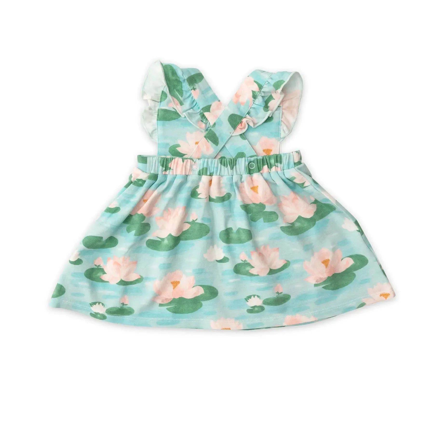 Pinafore Top and Bloomer - Lily Pads | Angel Dear