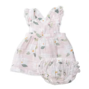 Pinafore Top and Bloomer - Magnolias | Angel Dear