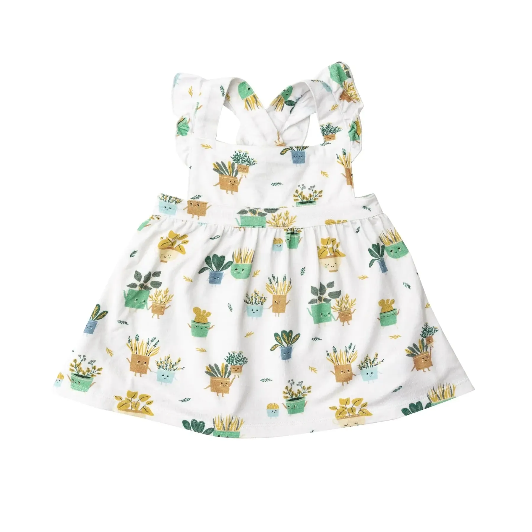 Pinafore Top and Bloomer - Potted Plants | Angel Dear