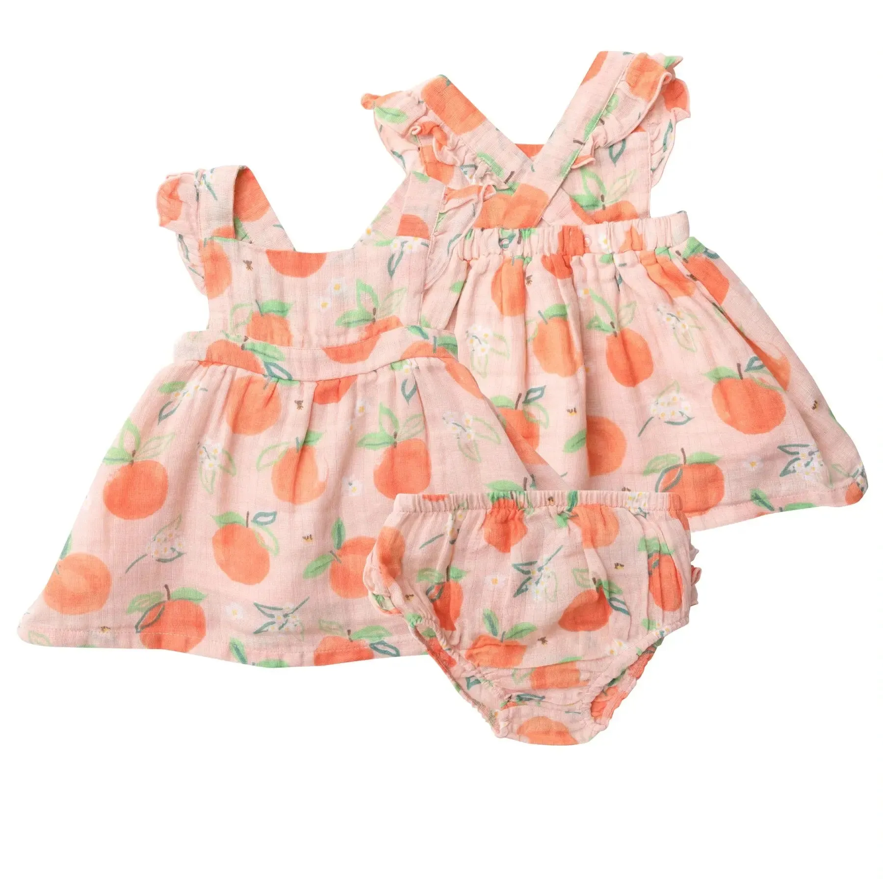 Pinafore Top and Bloomer - Pretty Peaches | Angel Dear