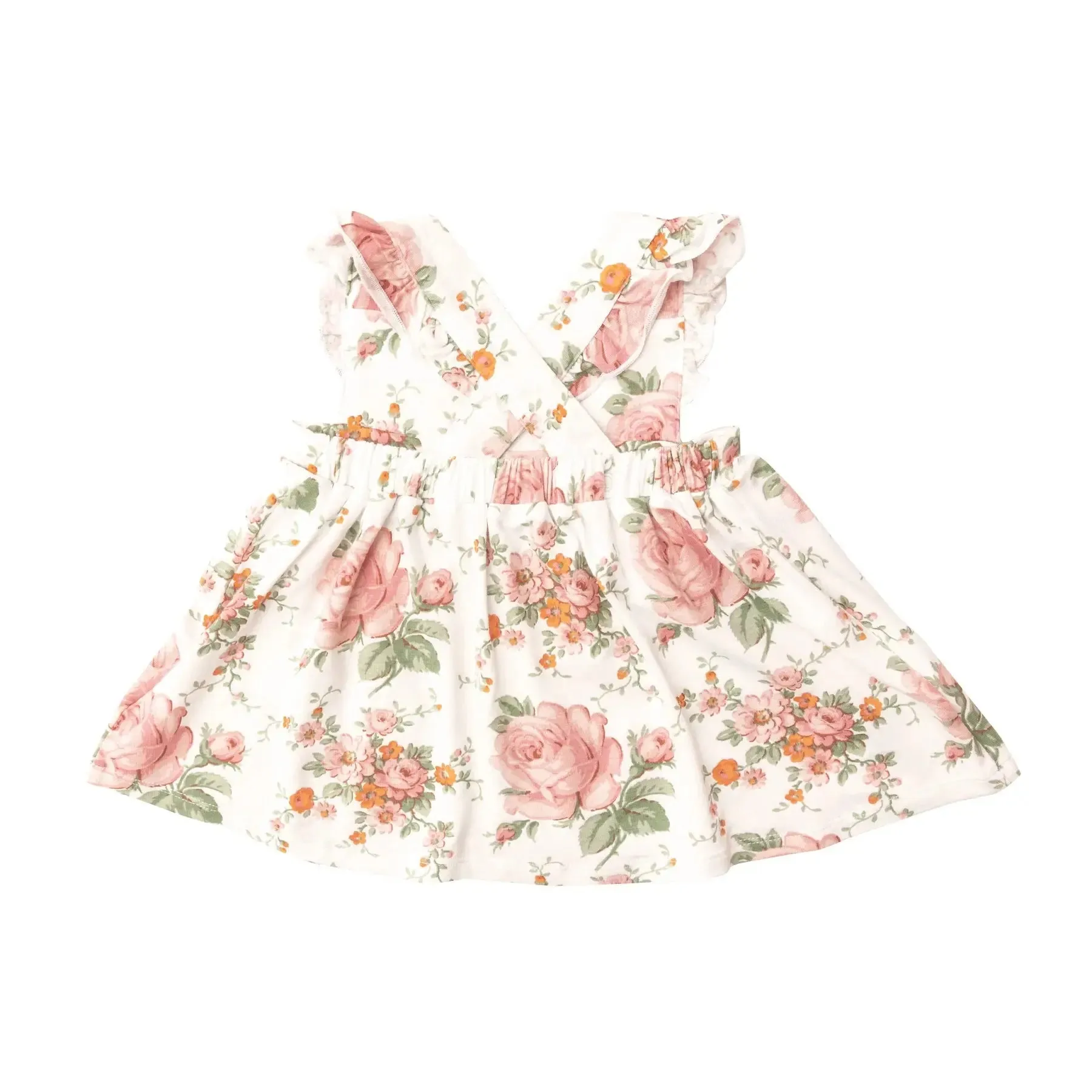 Pinafore Top and Bloomer - Vintage Rose | Angel Dear