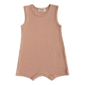 Pink Fawn Sleeveless Modal Shortie
