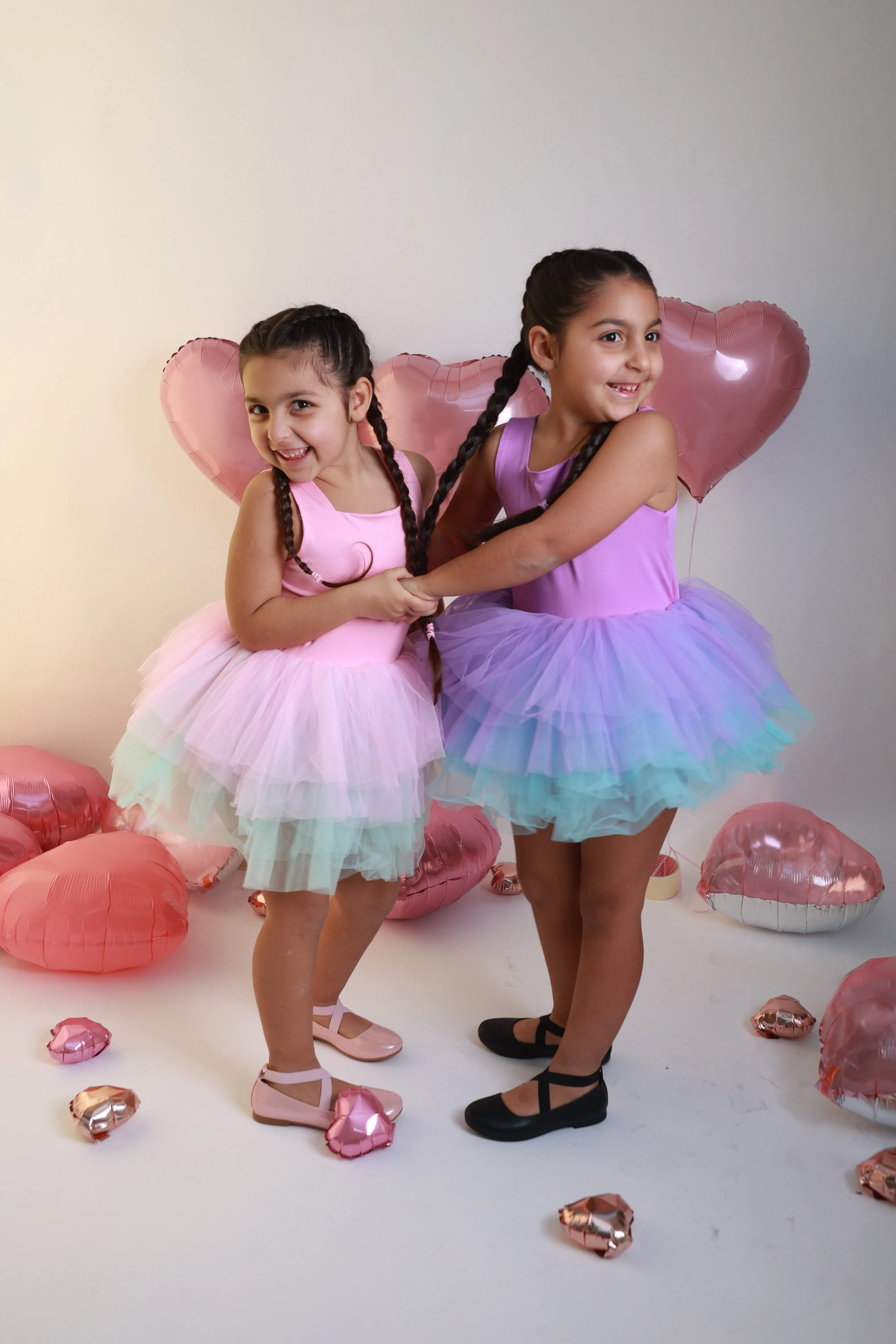 Pink French Rose Tutu Dress