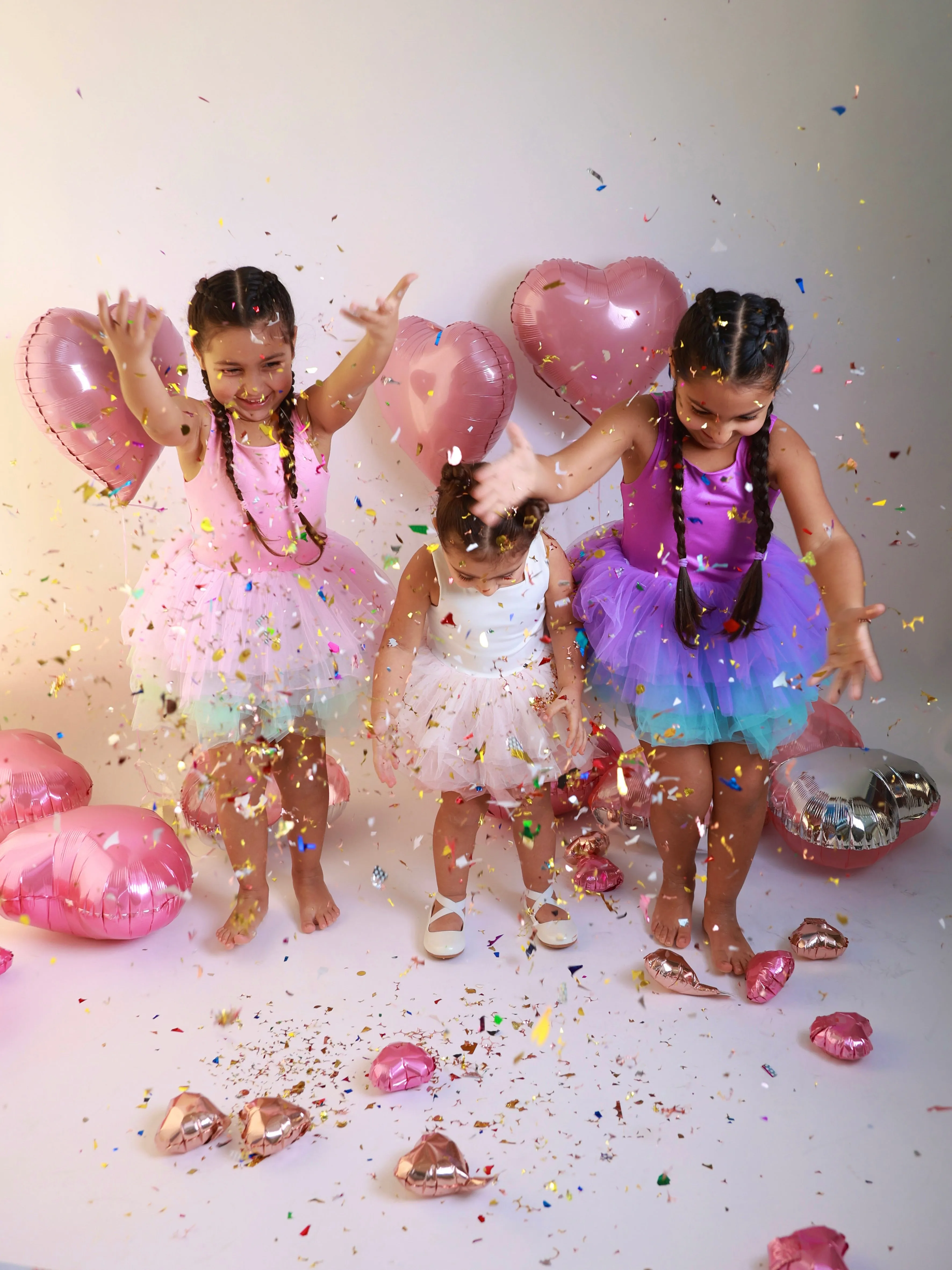 Pink French Rose Tutu Dress