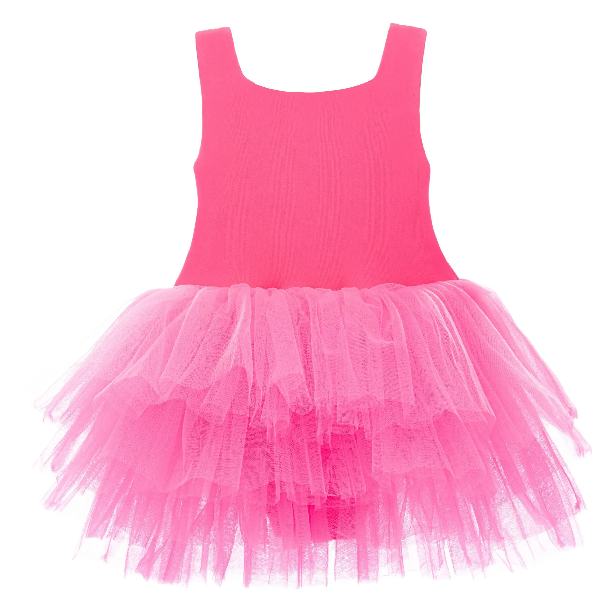 Pink French Rose Tutu Dress