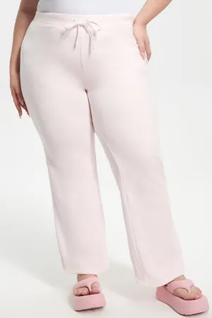 Plus-Size Classic Cotton Velour Track Pants Juicy Couture