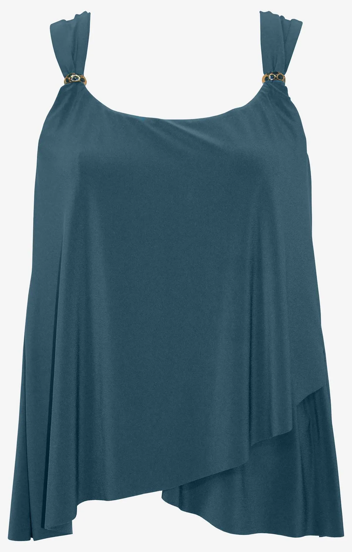Plus Size Dazzle Tankini Top