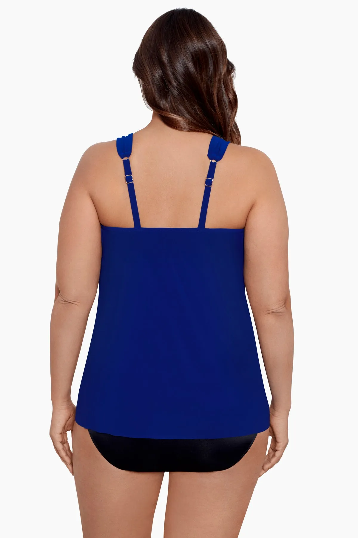 Plus Size Dazzle Tankini Top