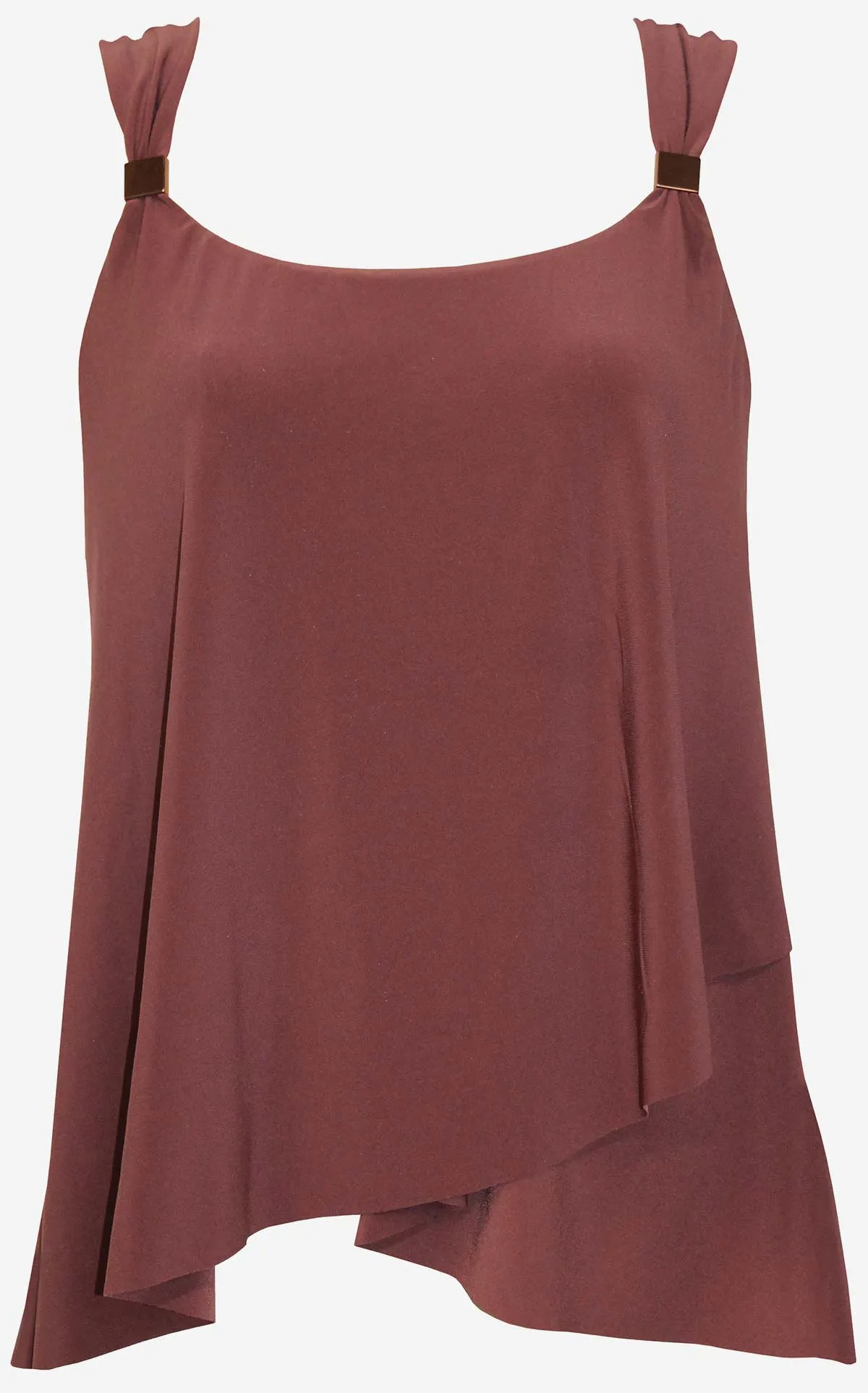 Plus Size Dazzle Tankini Top