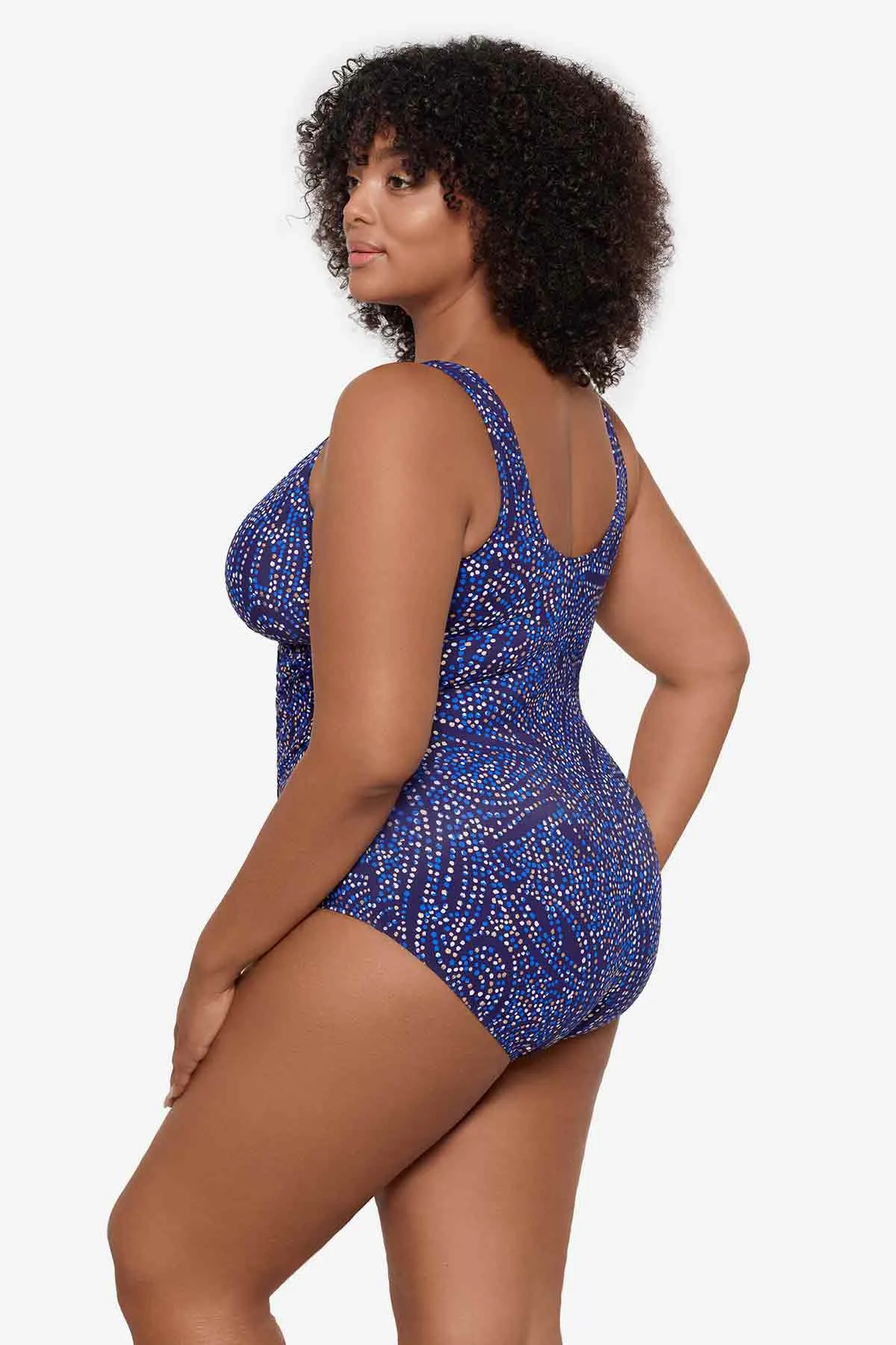 Plus Size Oceanus One Piece in Spotlight