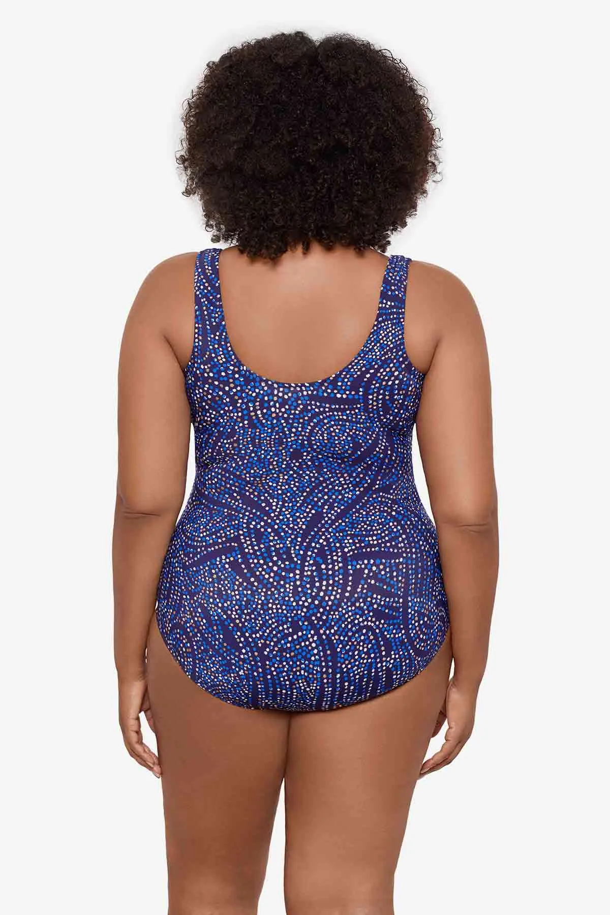 Plus Size Oceanus One Piece in Spotlight