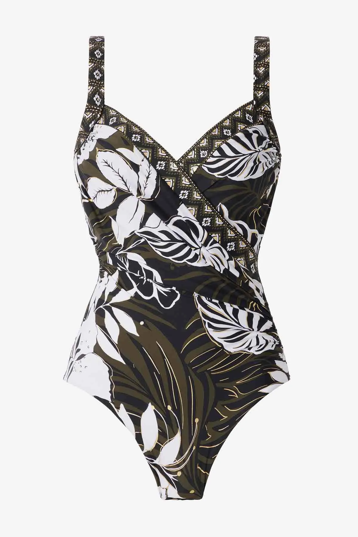Plus Size Sanibel One Piece in Elle Dorado