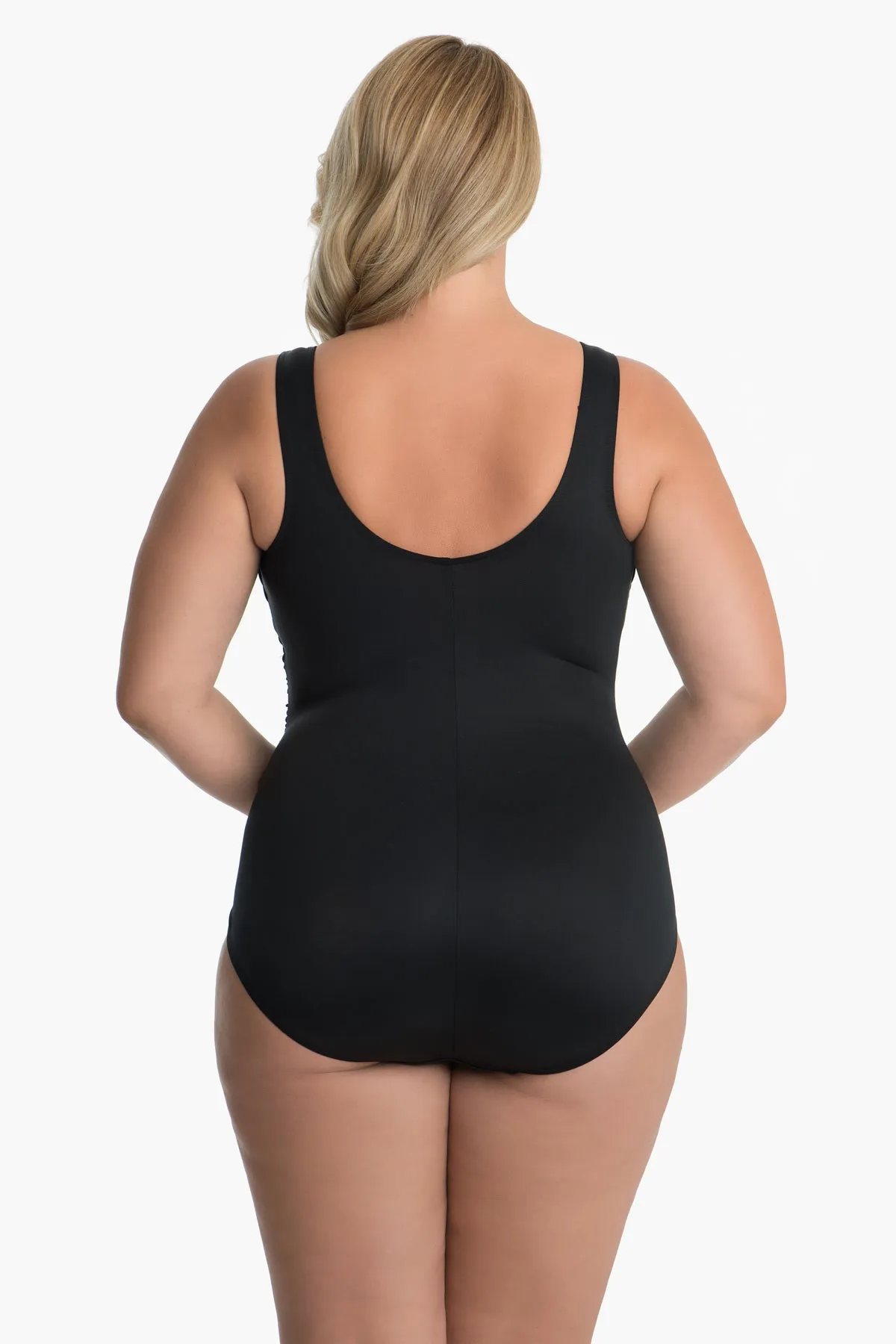 Plus Size Sideswipe One Piece