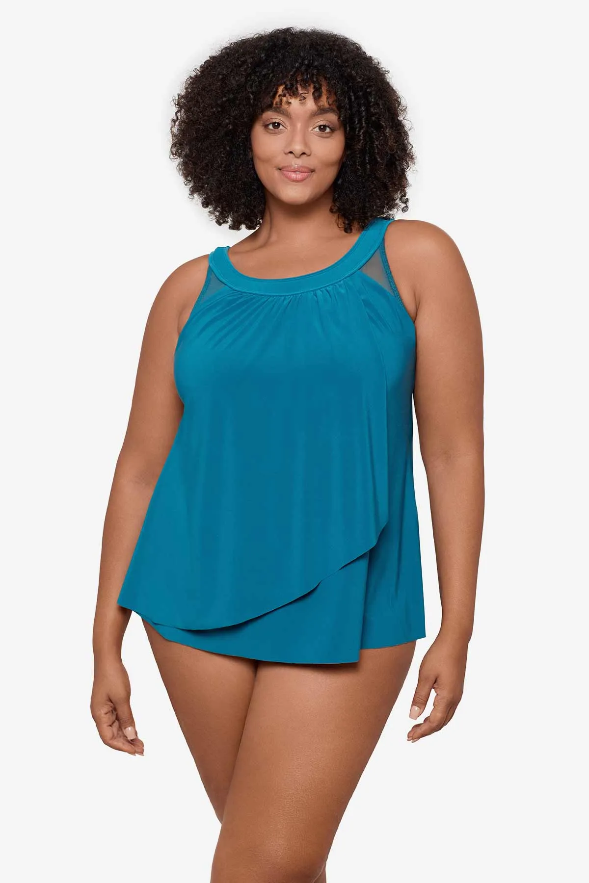 Plus Size Ursula Tankini Top