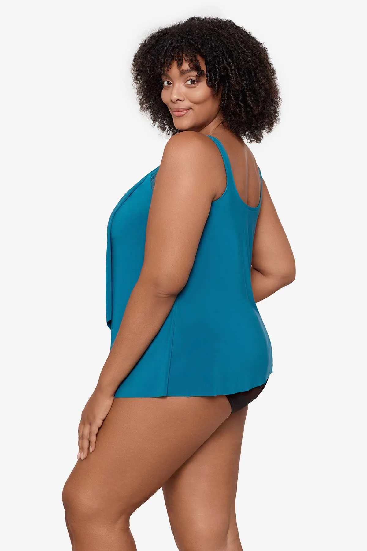 Plus Size Ursula Tankini Top
