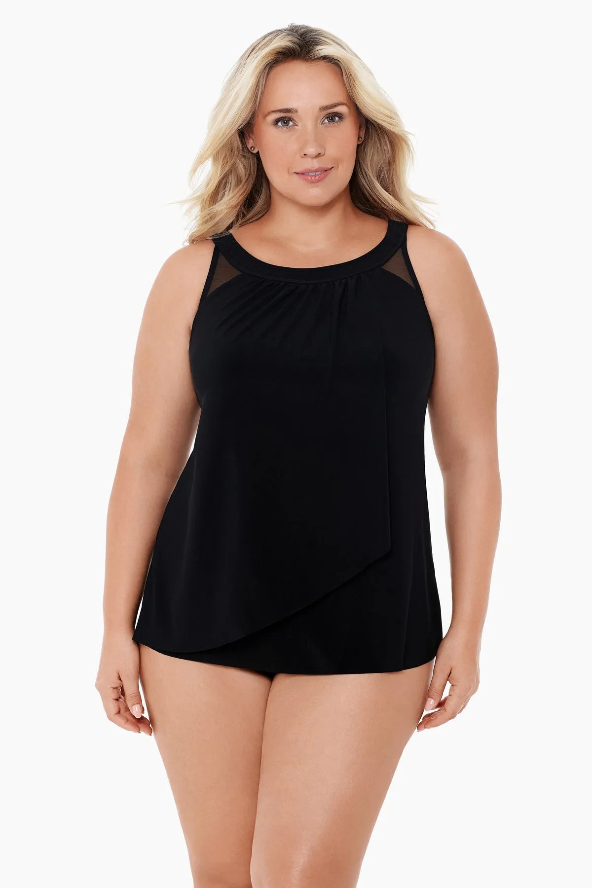 Plus Size Ursula Tankini Top