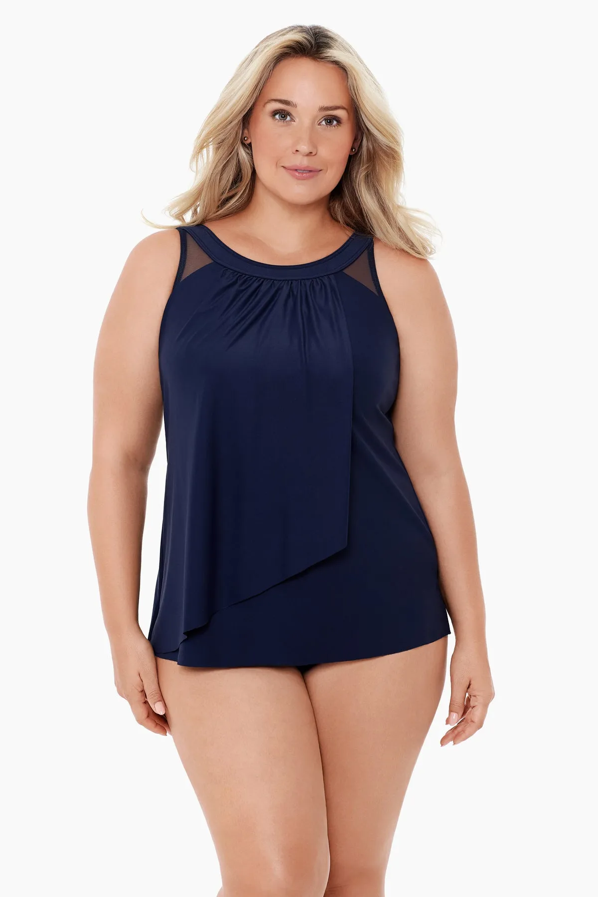 Plus Size Ursula Tankini Top