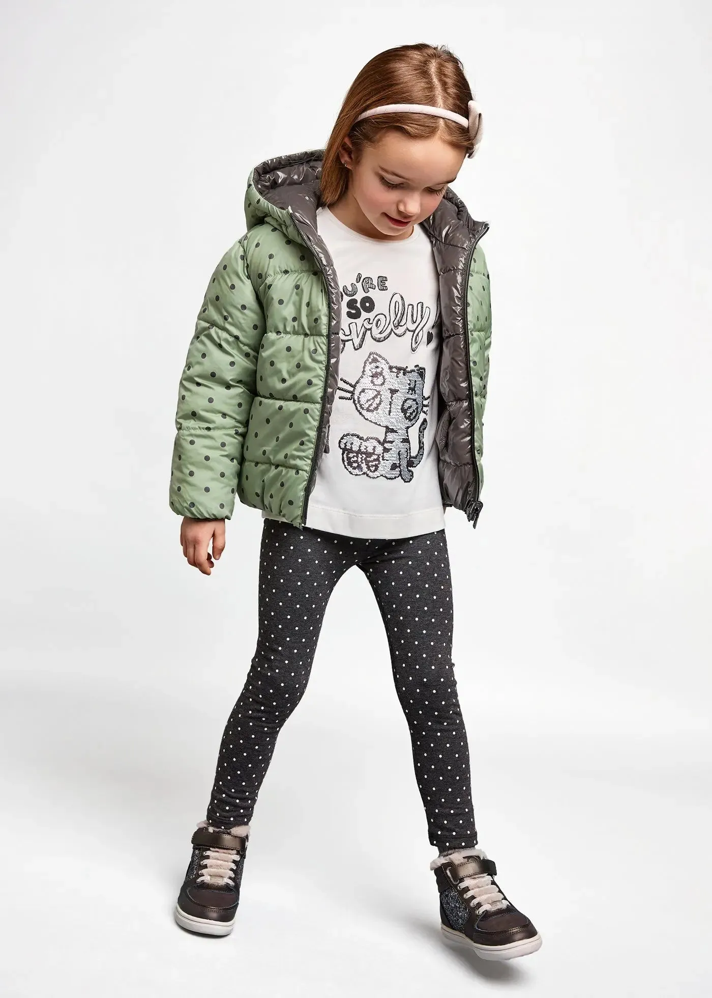 Polka Dots Leggings and Top Set Girl | Mayoral