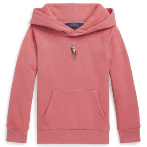 Polo Ralph Lauren Girl Hoodie Adirondack Berry
