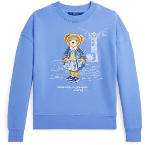 Polo Ralph Lauren Harbor Island Blue Girl Sweatshirt