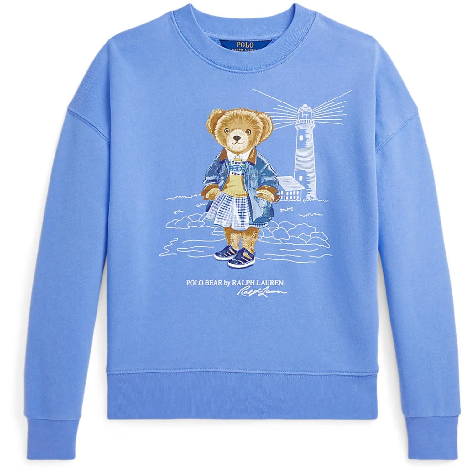 Polo Ralph Lauren Harbor Island Blue Girl Sweatshirt
