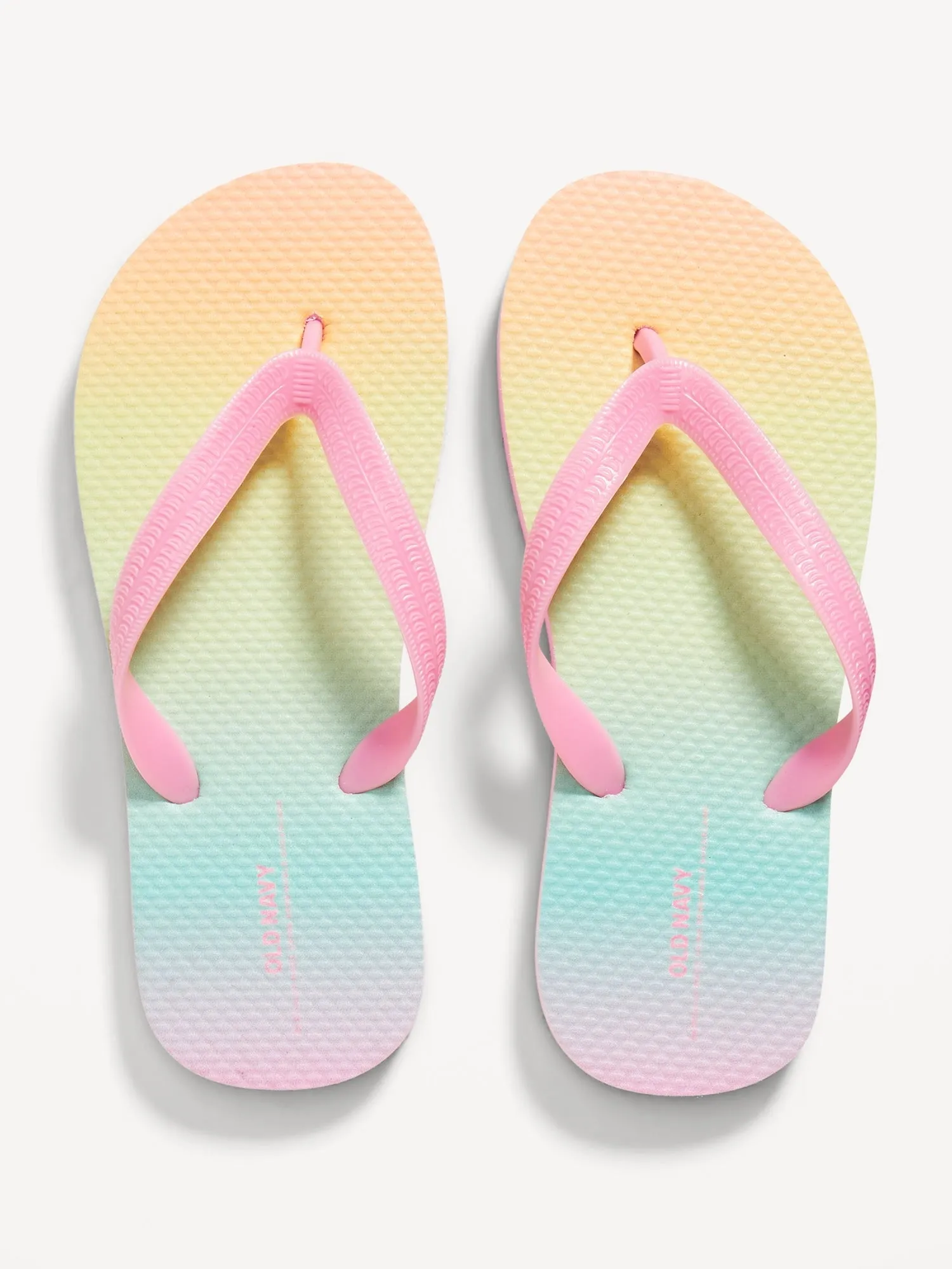 Printed Flip-Flop Sandals for Girls (Partially Plant-Based)