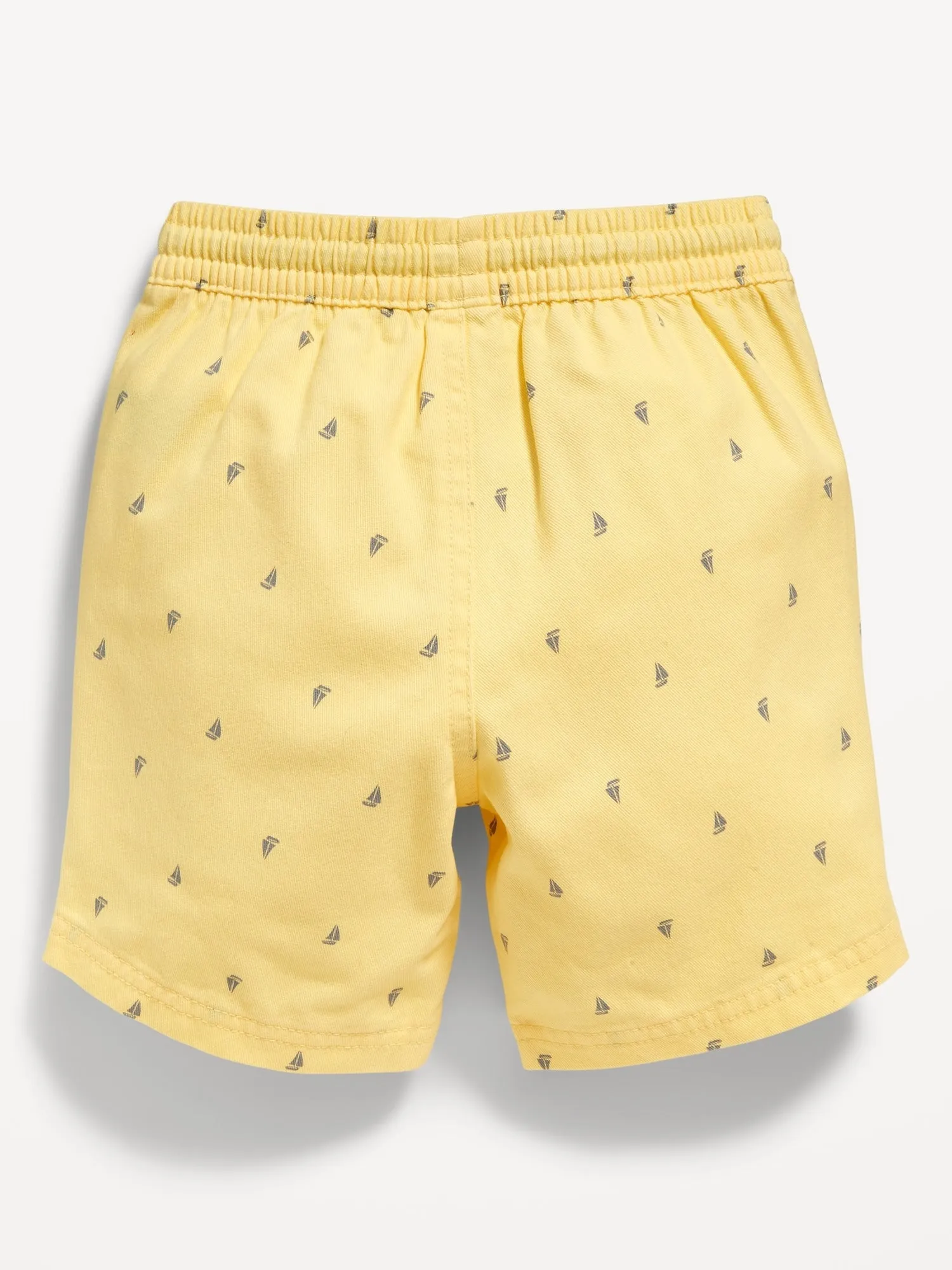 Printed Functional-Drawstring Shorts for Toddler Boys