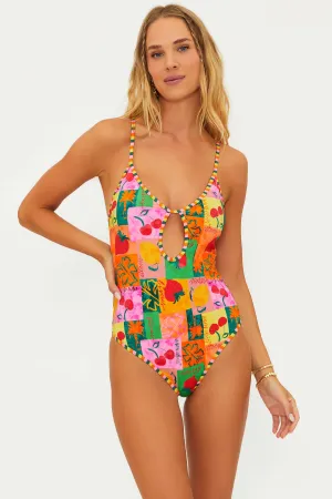 Priscilla One Piece Fruit Market Beach Riot