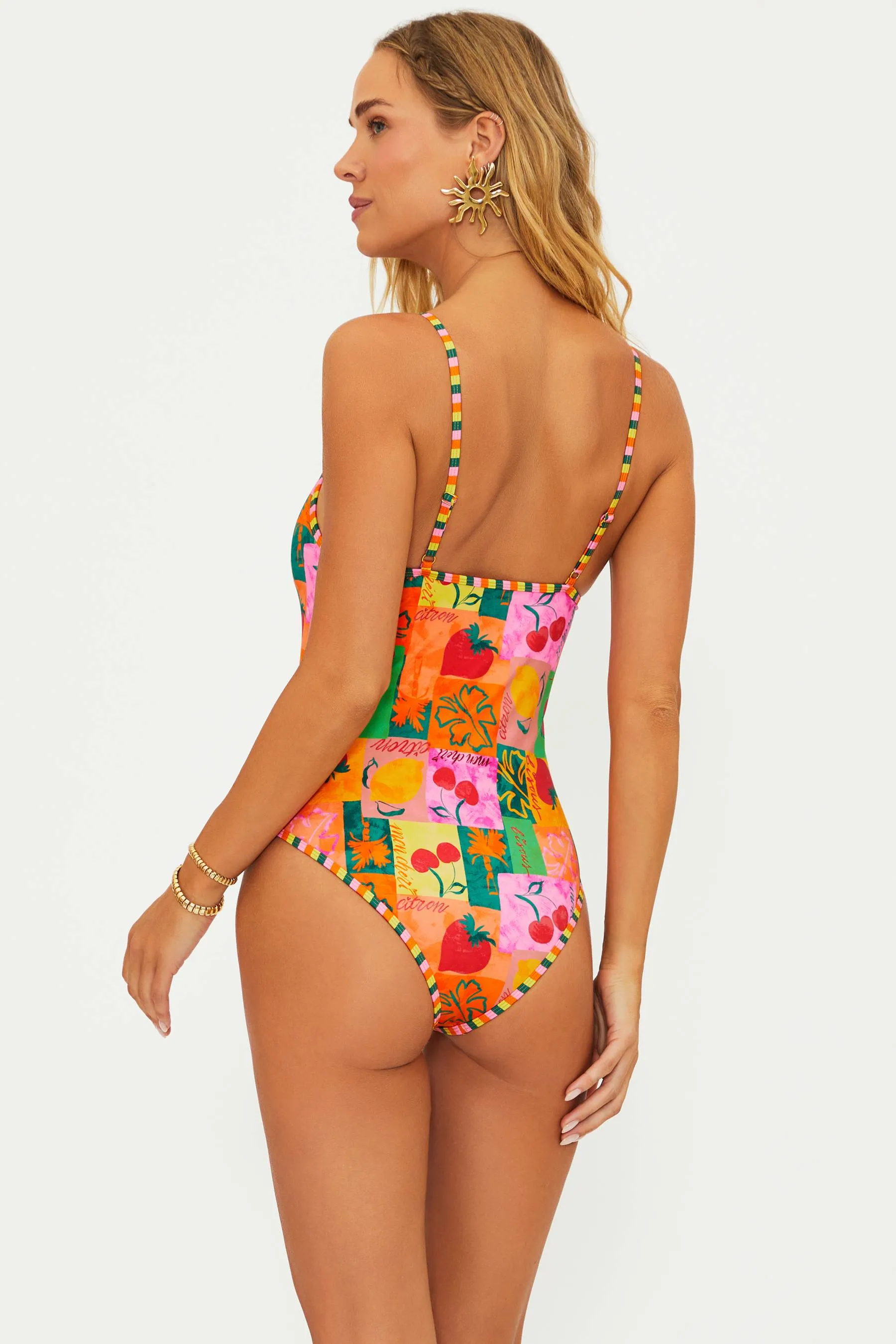 Priscilla One Piece Fruit Market Beach Riot