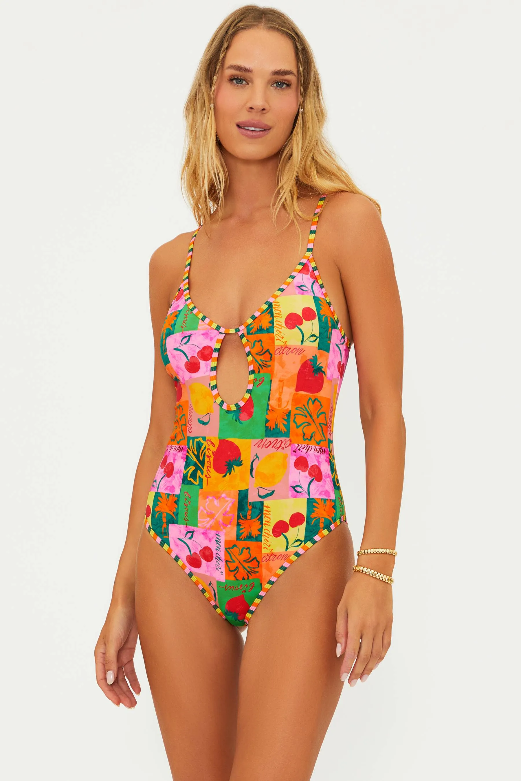 Priscilla One Piece Fruit Market Beach Riot