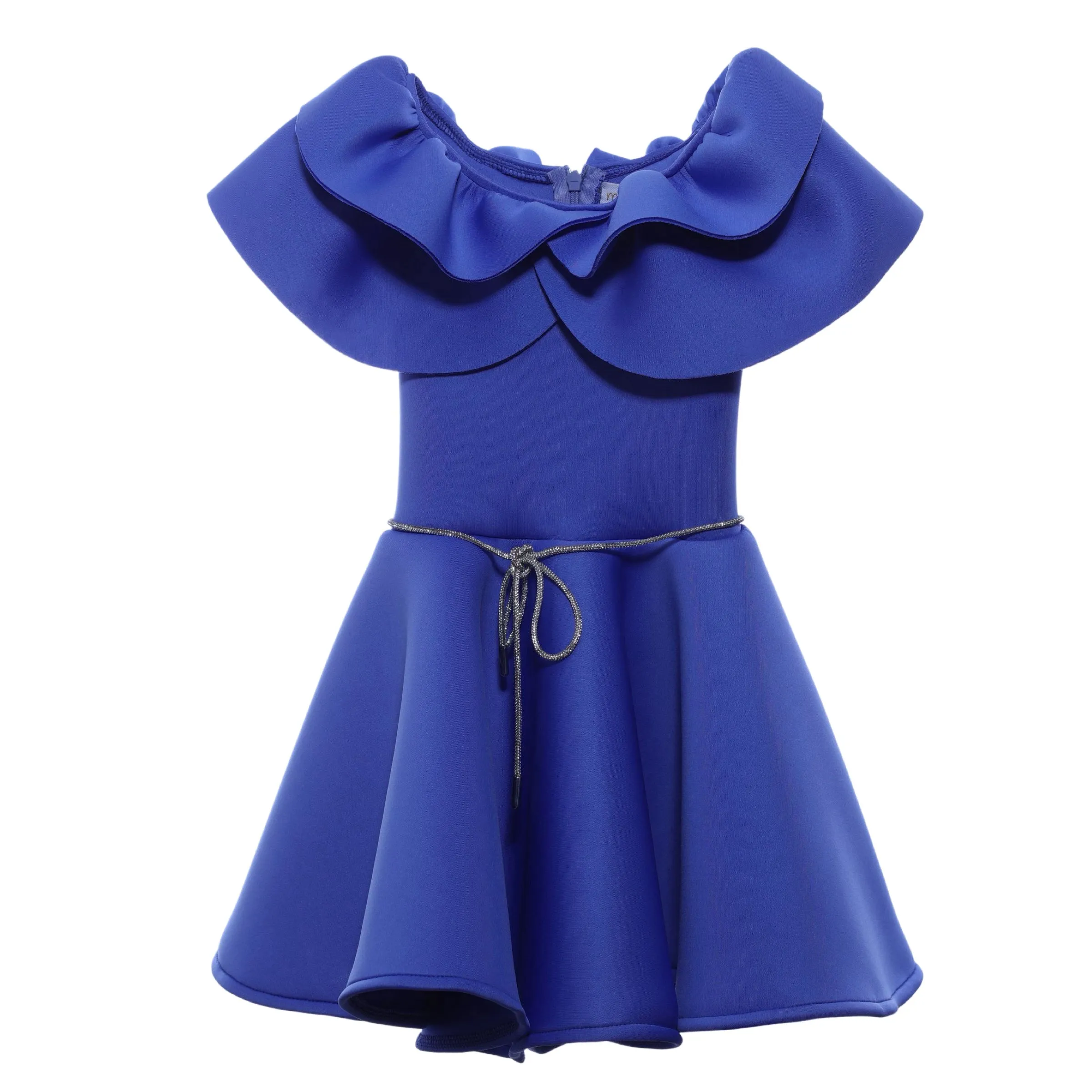 Purple Olivia Ruffle Dress