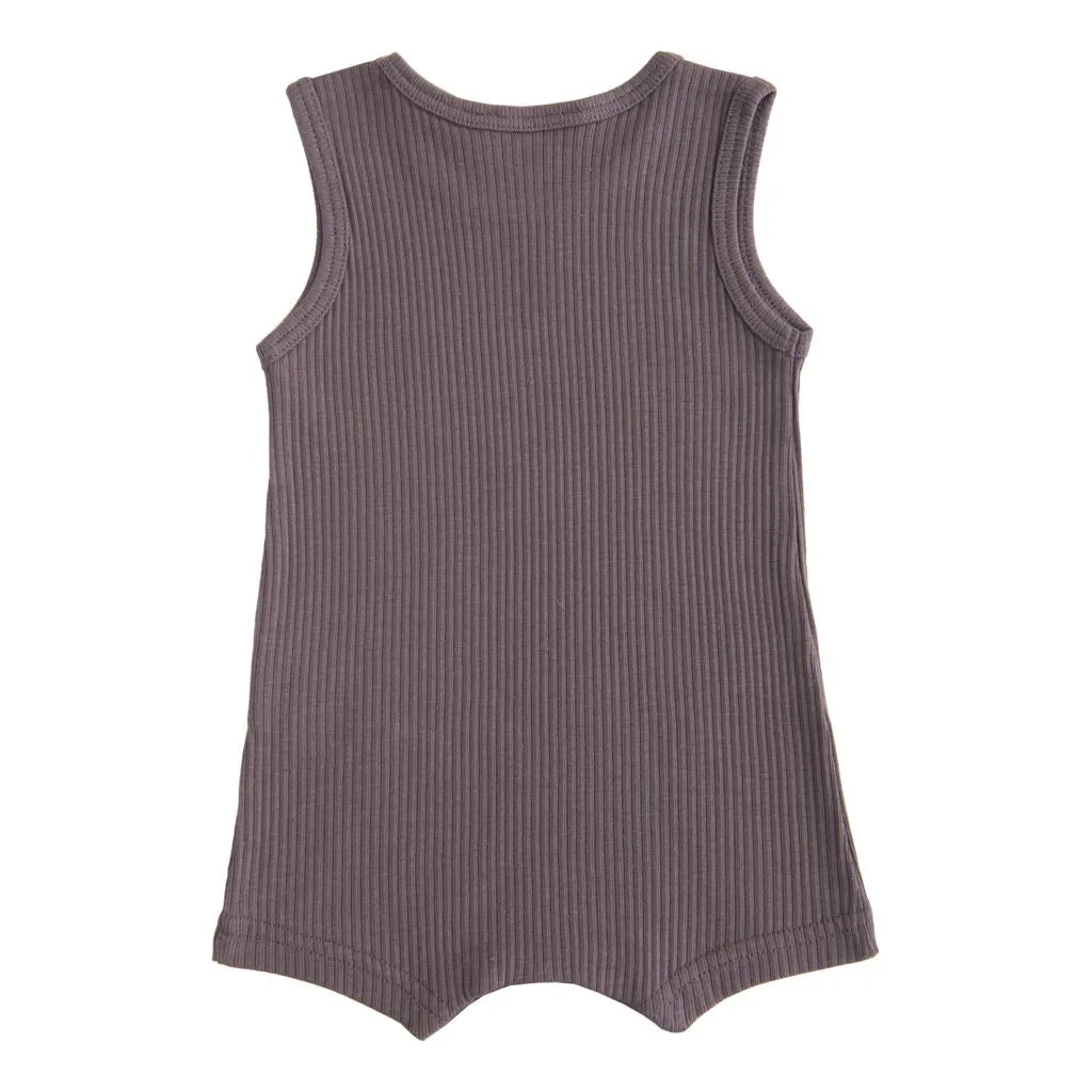 Purple Plum Sleeveless Modal Shortie