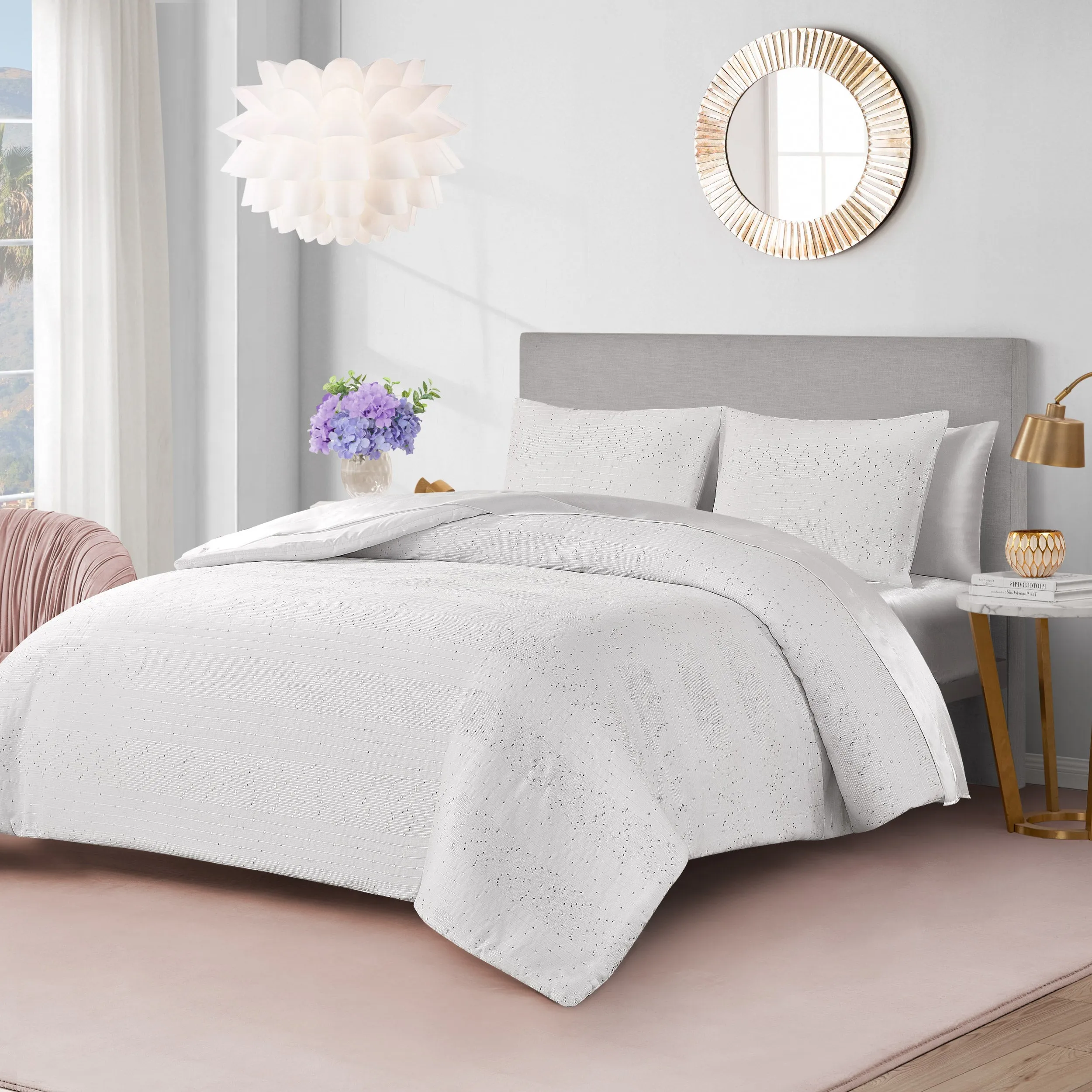 Queenie Sequin Comforter Set Juicy Couture