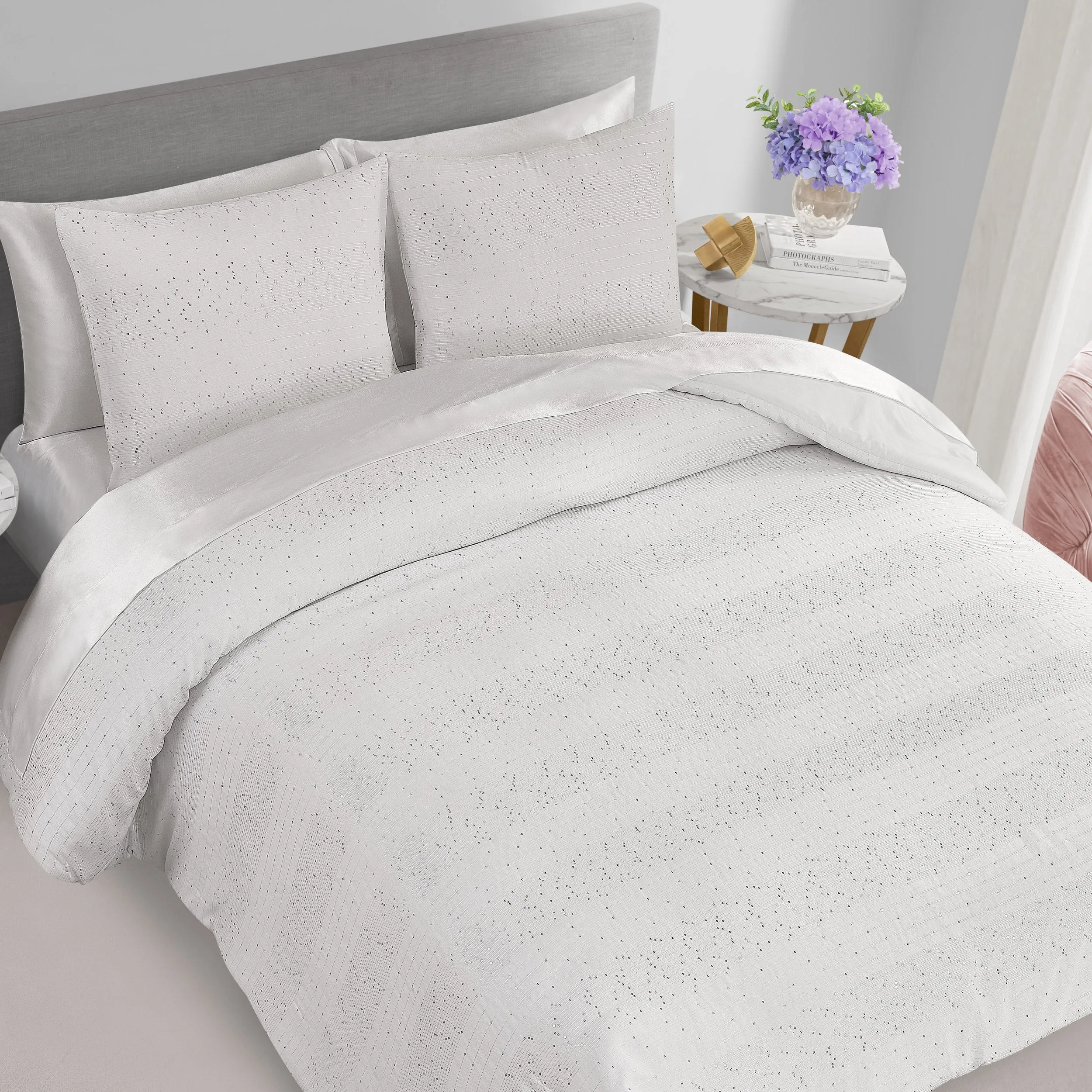 Queenie Sequin Comforter Set Juicy Couture