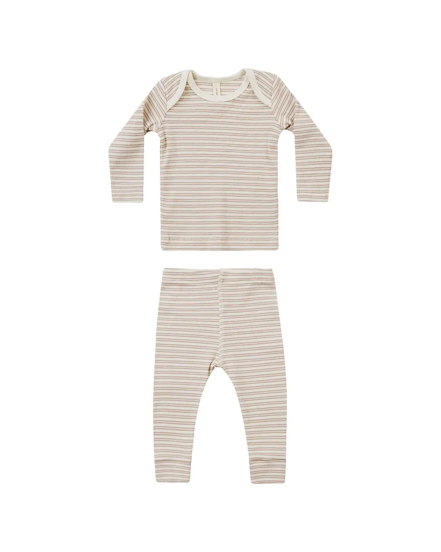 Quincy Mae Ribbed Tee & Legging Set
