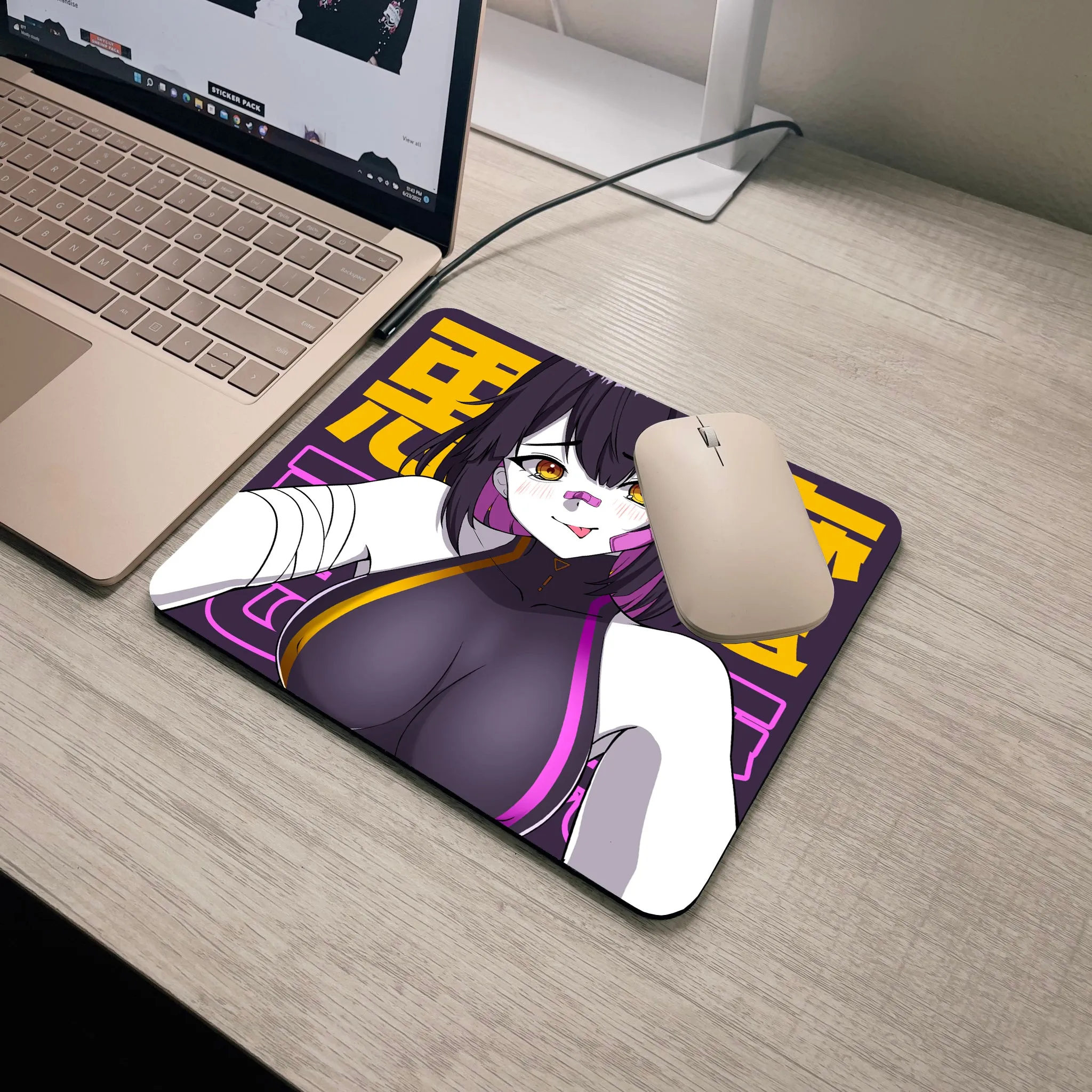 Rainhoe Demon Girl Mousepad