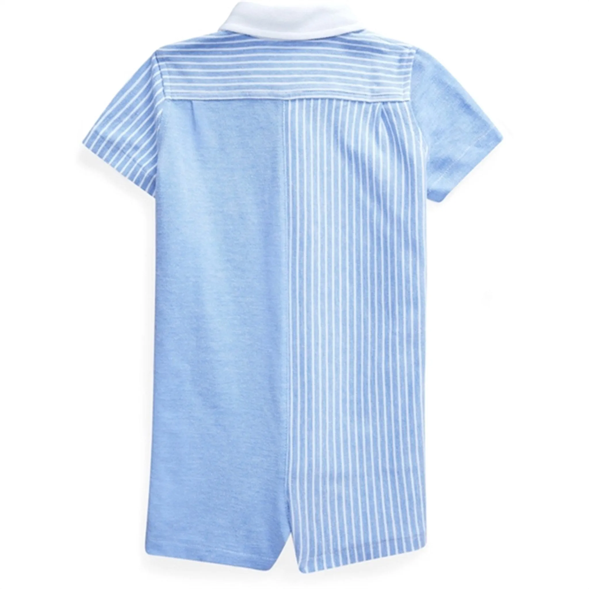 Ralph Lauren Baby Boy Jumpsuit Harbor Island Blue/White