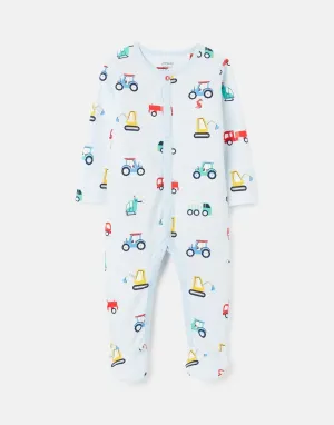 Razamataz Organically Grown Cotton Printed Babygrow | Joules