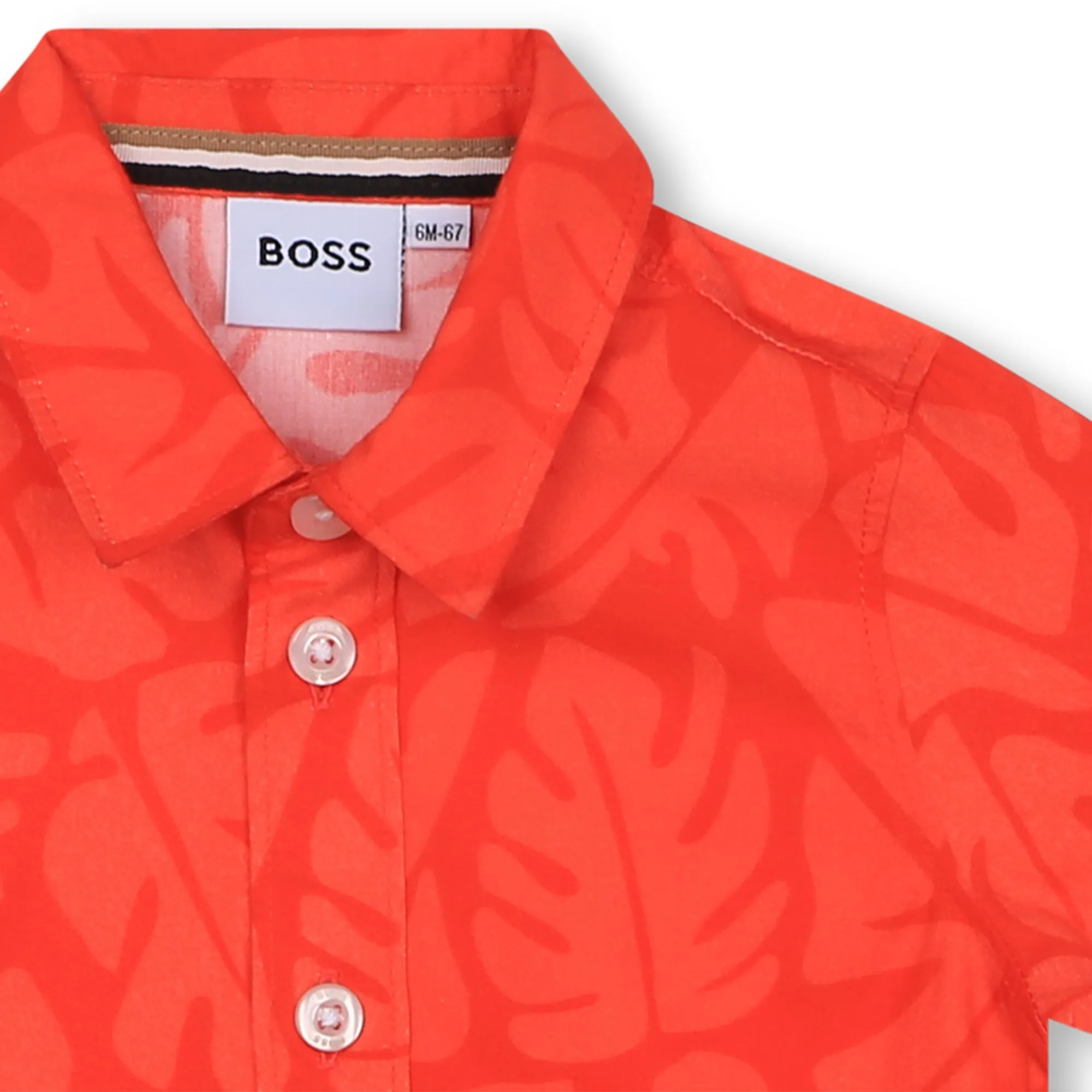 Red Short Sleeve Shirt