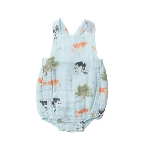 Retro Sunsuit - Cows | Angel Dear