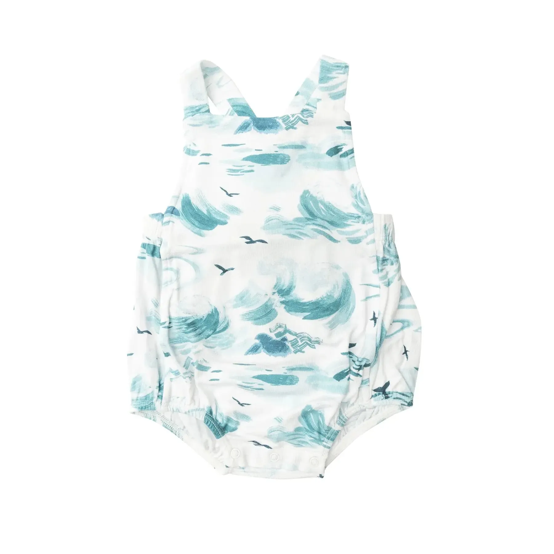 Retro Sunsuit - Ocean Waves | Angel Dear